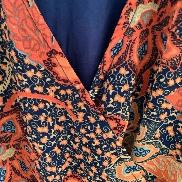 FREE PEOPLE Oversized Floral Mini Dress - Picture 6 of 16